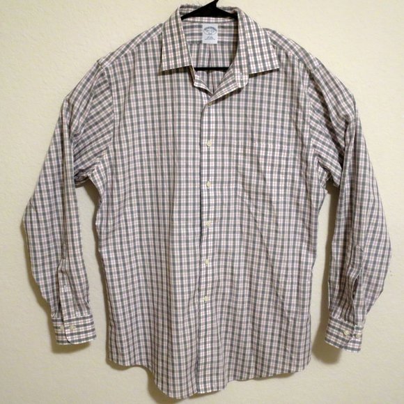 Brooks Brothers Long Sleeve Shirt 16.5 Large - Picture 2 of 4